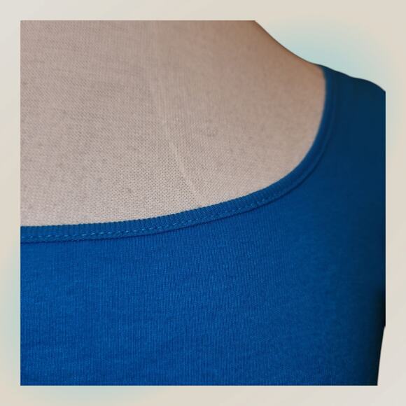 Ruby Rd. Blue Tank Top - Picture 4 of 5